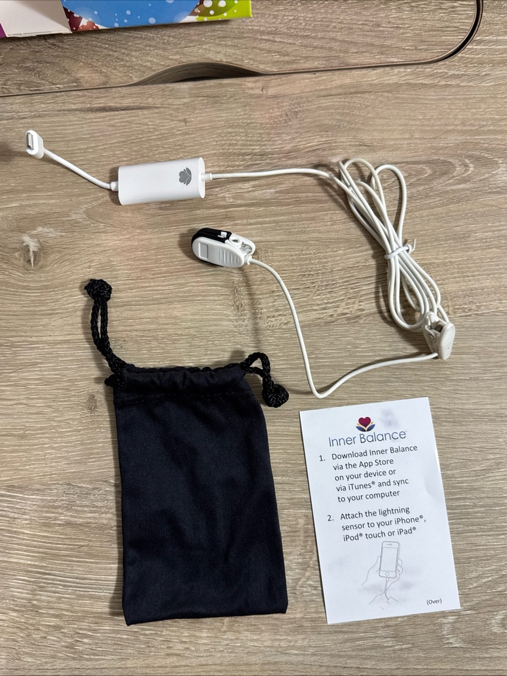 HeartMath Inner Balance Lightning Wired Ear Sensor for iOS Lightning Works - Picture 2 of 11